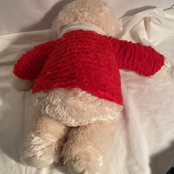 Hallmark JINGLE BEAR Christmas plush stuffed animal plays Jingle Bells 14" tall - Picture 2 of 2